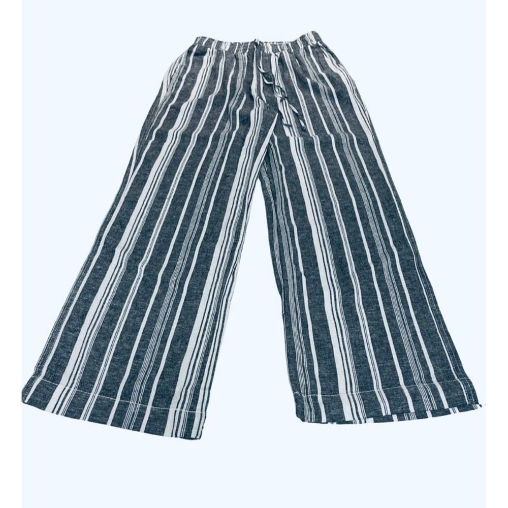 Briggs Womens Linen Blend Pants 2X